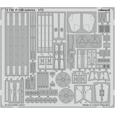 Eduard F-14B exterior 1/72 ACADEMY Eduard F-14B exterior 1/72 ACADEMY