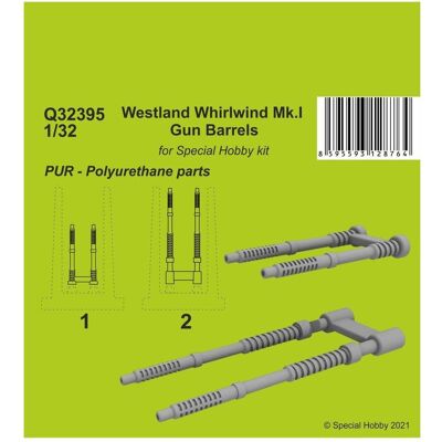 CMK Westland Whirlwind Mk.I Gun Barrels CMK Westland Whirlwind Mk.I Gun Barrels