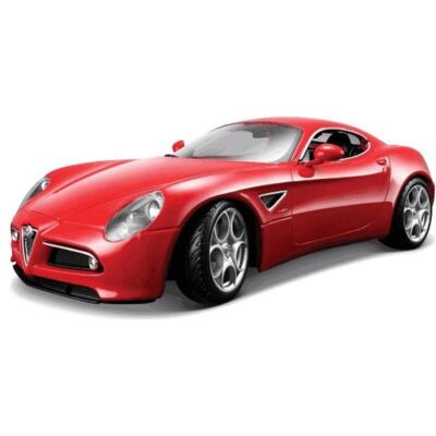 Bburago 18/43004 Alfa Romeo 8C 2007 Competizione scale 1:32 metallic (Asst.18/43100,18/43000) red Bburago 18/43004 Alfa Romeo 8C 2007 Competizione scale 1:32 metallic (Asst.18/43100,18/43000) red