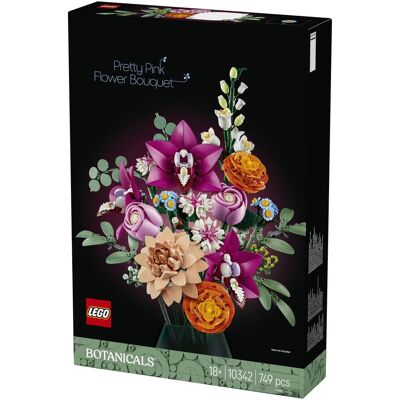 Schöner Rosafarbener Blumenstrauss (10342, LEGO Botanicals, LEGO Icons) Schöner Rosafarbener Blumenstrauss (10342, LEGO Botanicals, LEGO Icons)