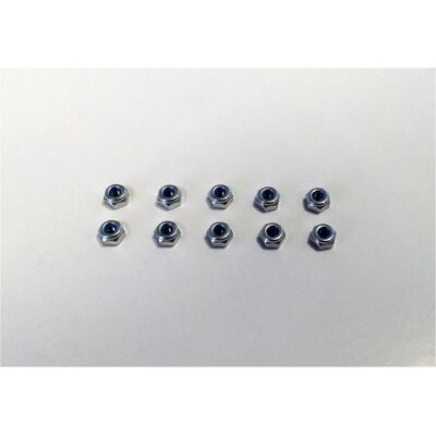Tamiya 2mm/M2 Stoppmutter (10) Tamiya 2mm/M2 Stoppmutter (10)