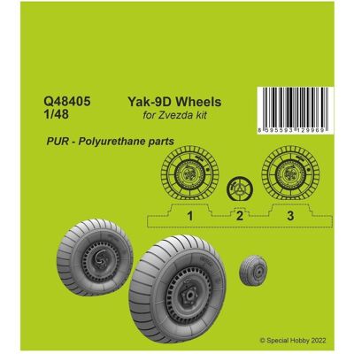 CMK Yak-9D Wheels CMK Yak-9D Wheels