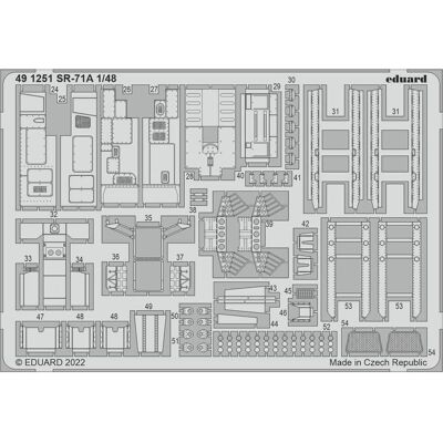 Eduard SR-71A interior for REVELL Eduard SR-71A interior for REVELL