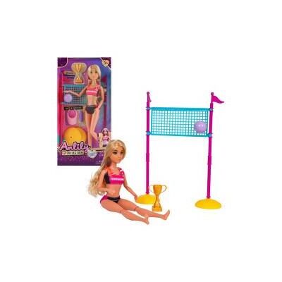 Trifox Eine Puppe mit Sportzubehör Trifox Eine Puppe mit Sportzubehör