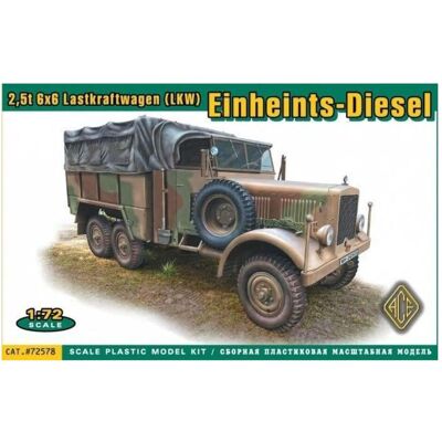 Ace Einheints-Diesel 2.5t 6x6 Lastkraftwagen (LKW) Ace Einheints-Diesel 2.5t 6x6 Lastkraftwagen (LKW)