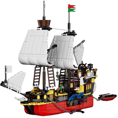 Mould King 10137 LEGO Rache Piratenschiff Bausatz - Konstruktionsspielzeug für Kinder & Erwachsene Mould King 10137 LEGO Rache Piratenschiff Bausatz - Konstruktionsspielzeug für Kinder & Erwachsene