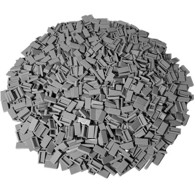 1x2 Fliesen Hellgrau - 50 Stück - Light bluish grey tile 3069b (3069, LEGO Zubehör) 1x2 Fliesen Hellgrau - 50 Stück - Light bluish grey tile 3069b (3069, LEGO Zubehör)