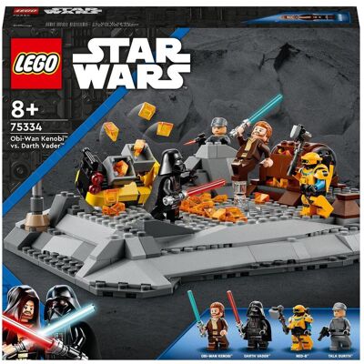75334 Obi-Wan KenobiTM vs. Obi-Wan KenobiTM Darth Vad (75334, LEGO Star Wars) 75334 Obi-Wan KenobiTM vs. Obi-Wan KenobiTM Darth Vad (75334, LEGO Star Wars)