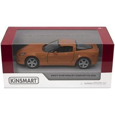 Kinsmart KINS Die-cast Modell 2007 Chevrolet Corvette Z06, 1:36, ast 4 Kinsmart KINS Die-cast Modell 2007 Chevrolet Corvette Z06, 1:36, ast 4