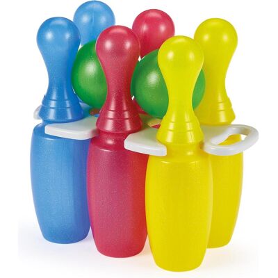 Ecoiffier Bowling-Set mit 6 Pins und 2 Kugeln Ecoiffier Bowling-Set mit 6 Pins und 2 Kugeln