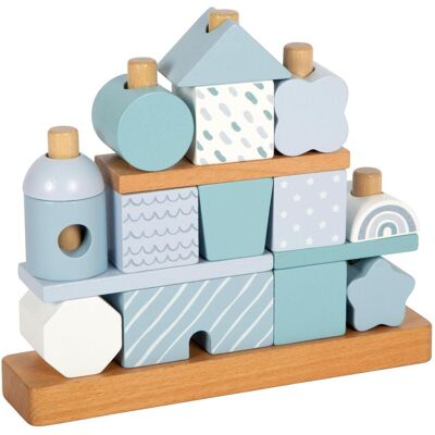 small foot Stapelhaus blau small foot Stapelhaus blau