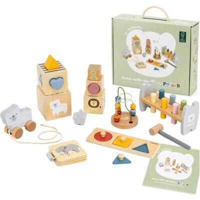 PolarB Baby Box – Entwicklungsspielzeug-Set PolarB Baby Box – Entwicklungsspielzeug-Set