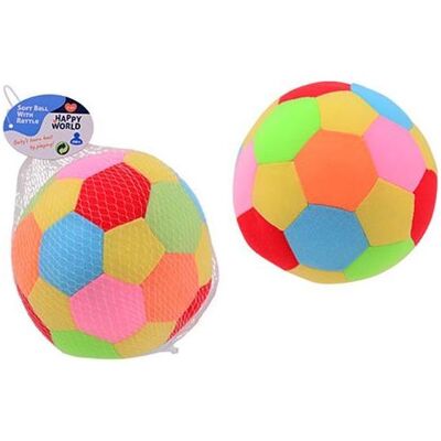 Johntoy, Babyrassel, Happy World Stoffe Rassel Ball Johntoy, Babyrassel, Happy World Stoffe Rassel Ball