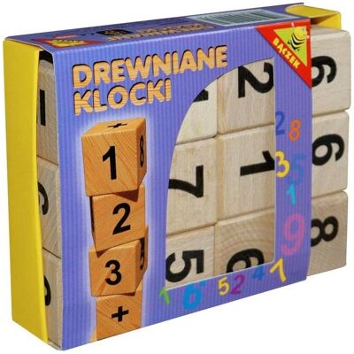 Tupiko, Holzbuchstaben + Stoffbuchstaben, TOY WOODEN BLOCKS SET NUMBERS 1-2-3 Tupiko, Holzbuchstaben + Stoffbuchstaben, TOY WOODEN BLOCKS SET NUMBERS 1-2-3