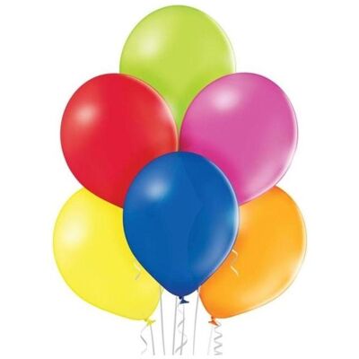 Belbal Öko-Ballons bunt gemischt 33 cm - 100 Stück (100x) Belbal Öko-Ballons bunt gemischt 33 cm - 100 Stück (100x)