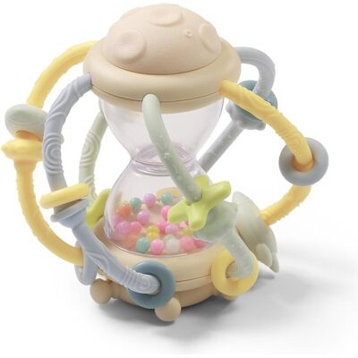 Babyono, Babyrassel, Spielzeug sensorisch Hourglass Babyono, Babyrassel, Spielzeug sensorisch Hourglass