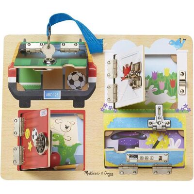 Melissa & Doug Lock and Latch Board Melissa & Doug Lock and Latch Board