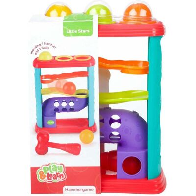 Toi-Toys Hammerbank Turm, 3-teilig. Toi-Toys Hammerbank Turm, 3-teilig.