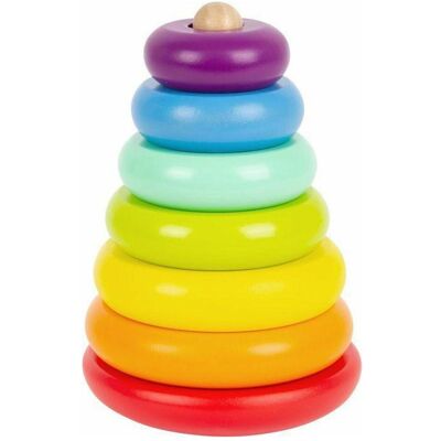 small foot Stapelturm Regenbogen small foot Stapelturm Regenbogen