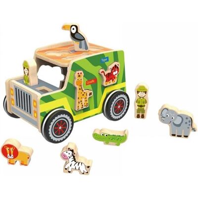 Tooky Toy Formsortierer Safari Jeep Tooky Toy Formsortierer Safari Jeep