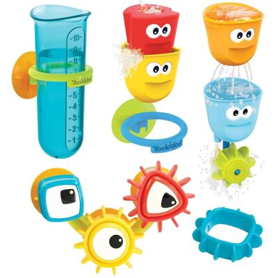 OEM Yookidoo - Cups 'N' Gears Water Set (YO40260) OEM Yookidoo - Cups 'N' Gears Water Set (YO40260)