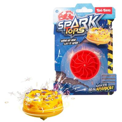 Toi-Toys Lustiger Aufziehkreisel Sparks mit Feuerstein Toi-Toys Lustiger Aufziehkreisel Sparks mit Feuerstein