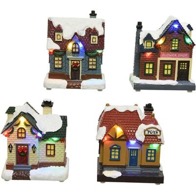 Lumineo, Spieluhr, Weihnachtsschmuck Casita 8,5 X 5,5 X 10 Cm Led Leicht Bunt Lumineo, Spieluhr, Weihnachtsschmuck Casita 8,5 X 5,5 X 10 Cm Led Leicht Bunt