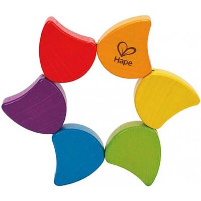 Hape, Greifling, Regenbogen-Greifling (6er Display) Hape, Greifling, Regenbogen-Greifling (6er Display)