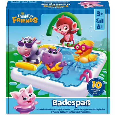 Ravensburger ThinkFun Friends: Badespass - Logikspiel ab 3 Jahre Ravensburger ThinkFun Friends: Badespass - Logikspiel ab 3 Jahre