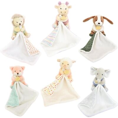 Doudou et Compagnie, Schmusetuch, Rikiki Tiere mit Schmusetuch Doudou et Compagnie, Schmusetuch, Rikiki Tiere mit Schmusetuch