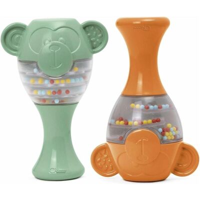 Chicco Babyrassel, Monkeys Maracas Eco+ Chicco Babyrassel, Monkeys Maracas Eco+