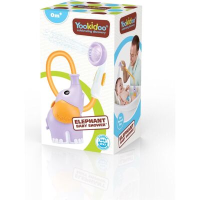Yookidoo Elephant Baby Shower - Purple - Versione Web Yookidoo Elephant Baby Shower - Purple - Versione Web