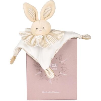 Doudou et Compagnie, Schmusetuch, Hase Schmusetuch 20cm Doudou et Compagnie, Schmusetuch, Hase Schmusetuch 20cm