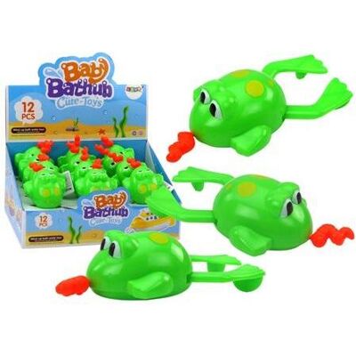 Lean Toys Grünes Badespielzeug Frosch zum Aufziehen Lean Toys Grünes Badespielzeug Frosch zum Aufziehen