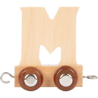 small foot, Holzbuchstaben + Stoffbuchstaben, Buchstabenzug M small foot, Holzbuchstaben + Stoffbuchstaben, Buchstabenzug M