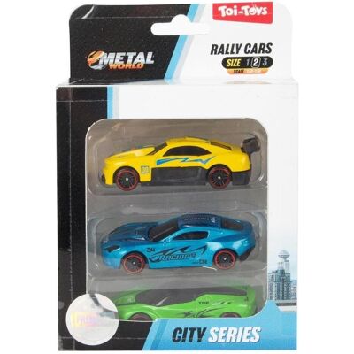 Toi-Toys Rallye-Auto Classic 3 Stück ass. Toi-Toys Rallye-Auto Classic 3 Stück ass.