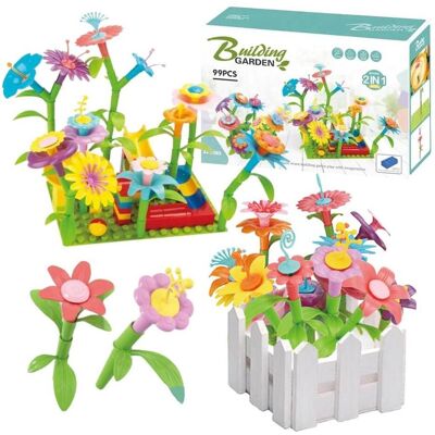 Maksik Blumen-Bausteine 99-teilig Maksik Blumen-Bausteine 99-teilig
