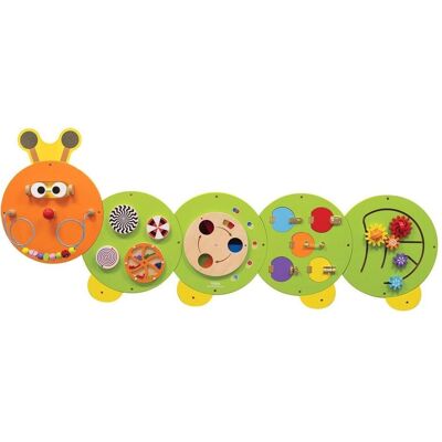 Viga Toys Caterpillar Wandaktivitätstafel Viga Toys Caterpillar Wandaktivitätstafel