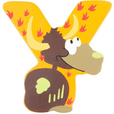 small foot, Holzbuchstaben + Stoffbuchstaben, Tiere Y small foot, Holzbuchstaben + Stoffbuchstaben, Tiere Y