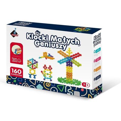 Askato Little Geniuses Blöcke, Blumen, Kugeln, 160 Stk Askato Little Geniuses Blöcke, Blumen, Kugeln, 160 Stk