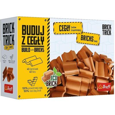 Trefl Bauen mit Ziegeln. Ergänzungsset mit 40 ECO-Fliesen Trefl Bauen mit Ziegeln. Ergänzungsset mit 40 ECO-Fliesen