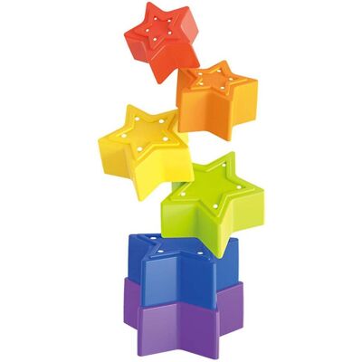 Toi-Toys Little Stars Baby Stapelturm Stern, 6tlg. Toi-Toys Little Stars Baby Stapelturm Stern, 6tlg.