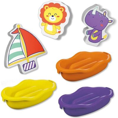 Ses Creative - Tiny Talents - Badeboote - Safaritiere - Badewannenspielzeug - Badespielzeug - Spielz Ses Creative - Tiny Talents - Badeboote - Safaritiere - Badewannenspielzeug - Badespielzeug - Spielz