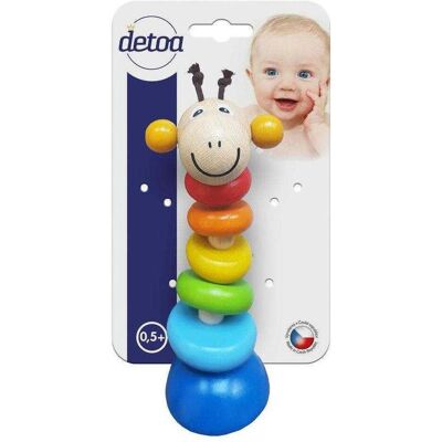 Detoa Giraffe - mehrfarbig - dreh- und biegbar Detoa Giraffe - mehrfarbig - dreh- und biegbar