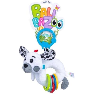 Bali Bazoo, Kinderwagenspielzeug, Hundeanhänger mit Rassel Bali Bazoo, Kinderwagenspielzeug, Hundeanhänger mit Rassel