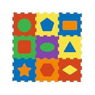 Smily, Spielteppich + Spielmatte, Mata piankowa Kształty (32.50 x 32 cm) Smily, Spielteppich + Spielmatte, Mata piankowa Kształty (32.50 x 32 cm)