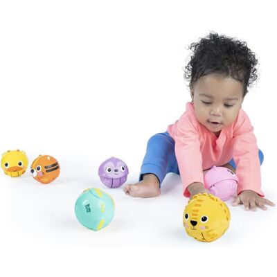 Bright Starts Giggables™ rulle og fange-aktivitetslegetøj Bright Starts Giggables™ rulle og fange-aktivitetslegetøj