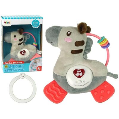 Lean Toys, Kinderwagenspielzeug, Interaktiver Zebra-Edu-Sound, Beissring, Rassel Lean Toys, Kinderwagenspielzeug, Interaktiver Zebra-Edu-Sound, Beissring, Rassel