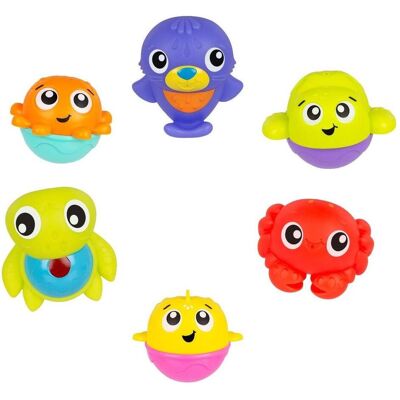 PlayGo PLaygro - 6 Bathfriends In a Net (10189097) PlayGo PLaygro - 6 Bathfriends In a Net (10189097)