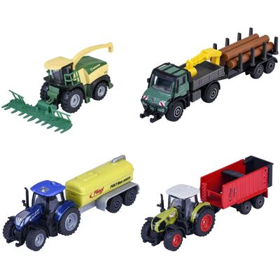Majorette Farm Trailer, 4-sort. Majorette Farm Trailer, 4-sort.